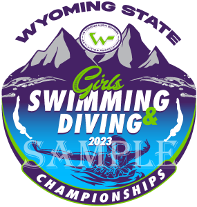 State Girls Swimming Logo