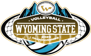 State Volleyball Logo