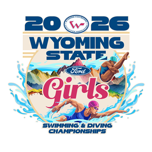 State Girls Swimming Logo